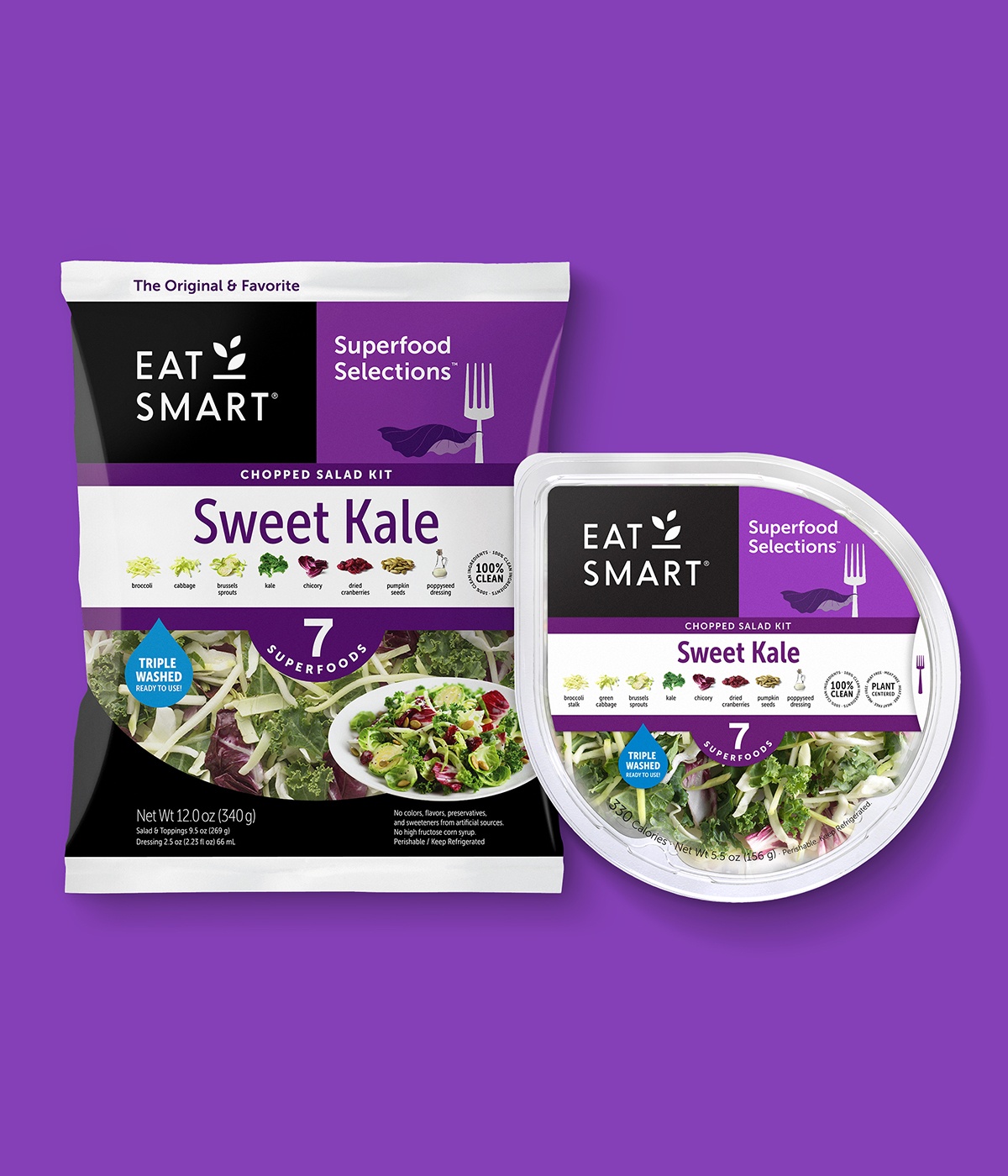 Eat Smart Sweet Kale salad bag