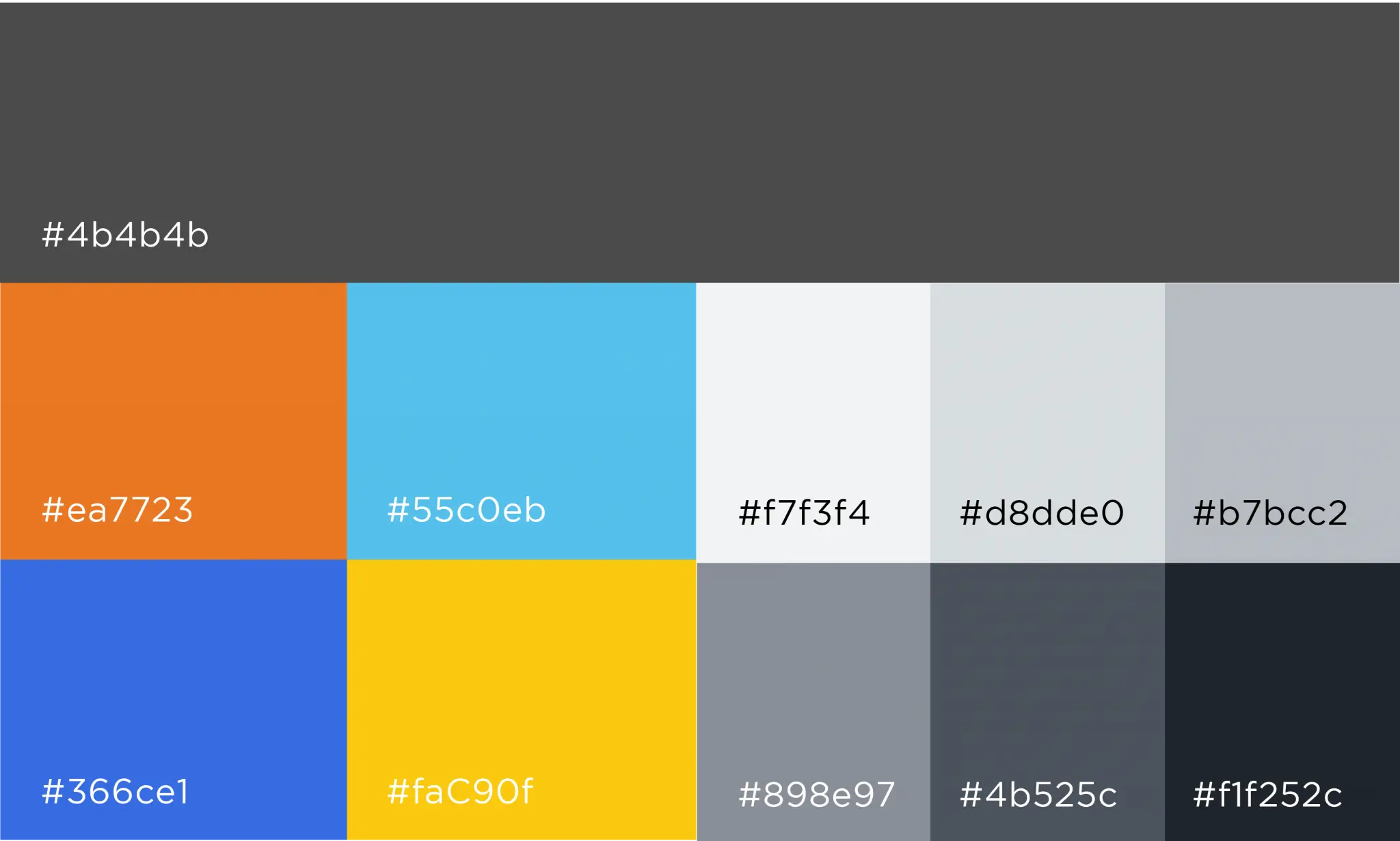 SpaceIQ brand color palette.